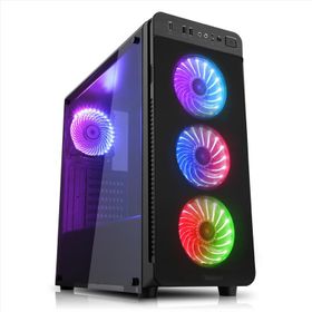 PowerBoost JBST-VKG1030RGB RGB Led Fanlı ATX Gaming Bilgisayar Kasası