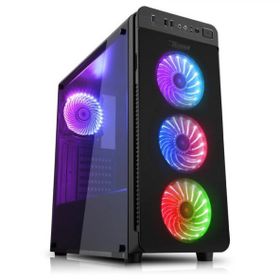 PowerBoost JBST-VKG1030RGB RGB Led Fanlı ATX Gaming Bilgisayar Kasası
