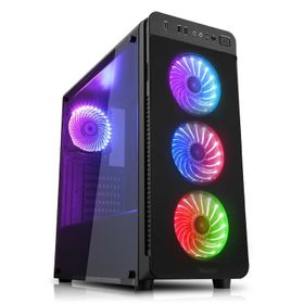 PowerBoost JBST-VKG1030RGB RGB Led Fanlı ATX Gaming Bilgisayar Kasası