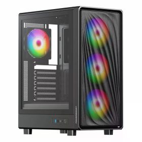 PowerBoost PB-A5065B ARGB Fanlı Siyah 650 W E-ATX Gaming Bilgisayar Kasası