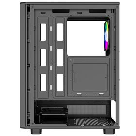 PowerBoost PB-A601B 600W 80+ USB 3.2 LED ATX Mid Tower Siyah Kasa