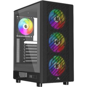 PowerBoost PB-A700B 750W 80+ Bronz USB 3.2 LED ATX Mid Tower Siyah Kasa