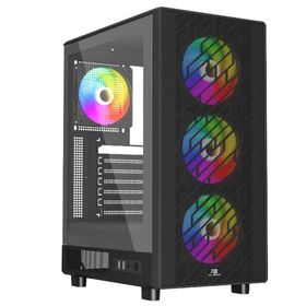 PowerBoost PB-A700B 750W 80+ Bronz USB 3.2 LED ATX Mid Tower Siyah Kasa
