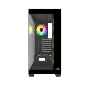 PowerBoost PB-A7510B ARGB Fanlı 750 W Siyah ATX Gaming Bilgisayar Kasası