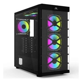 PowerBoost PB-GR222BB RGB Fanlı Siyah ATX Gaming Bilgisayar Kasası