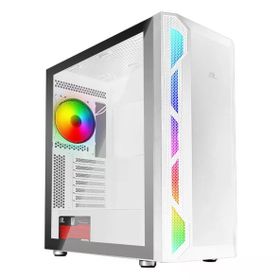 PowerBoost PB-P3701BW 650W 80+ USB 3.2 ARGB ATX Mid Tower Beyaz Kasa