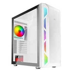 PowerBoost PB-P3701BW 650W 80+ USB 3.2 ARGB ATX Mid Tower Beyaz Kasa