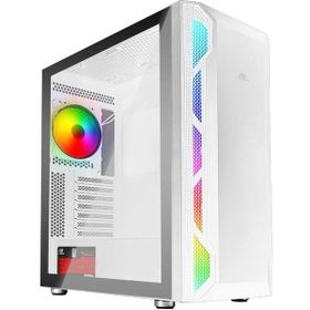 PowerBoost PB-P3701BW 650W 80+ USB 3.2 ARGB ATX Mid Tower Beyaz Kasa