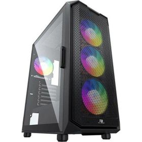 PowerBoosT PB-P521B 750W 80+ Bronz USB 3.2 ARGB ATX Mid Tower Siyah Kasa