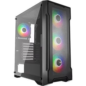 PowerBoost PB-PS5847B Rainbow Fanlı 600 W ATX Gaming Bilgisayar Kasası
