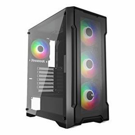 PowerBoost PB-PS6849B Rainbow Fanlı 650 W ATX Gaming Bilgisayar Kasası