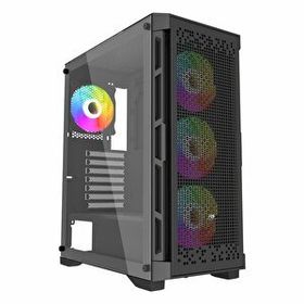 PowerBoost PB-PS7840B 600W USB 3.2 LED ATX Mid Tower Siyah Kasa