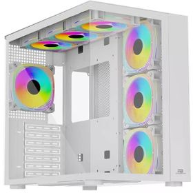 PowerBoost PB-SS02W USB 3.2 ARGB ATX Mid Tower Beyaz Kasa