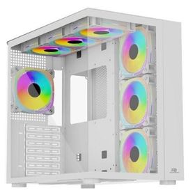 PowerBoost PB-SS02W USB 3.2 ARGB ATX Mid Tower Beyaz Kasa