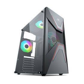 PowerBoost VK-G3621C Rainbow Fanlı ATX Gaming Bilgisayar Kasası