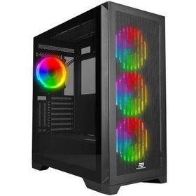 PowerBoost VK-G4306S USB 3.2 ARGB EATX Mid Tower Siyah Kasa