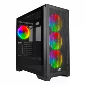 PowerBoost VK-G4306S USB 3.2 ARGB EATX Mid Tower Siyah Kasa