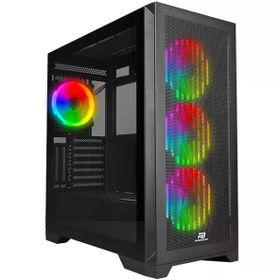 PowerBoost VK-G4306S USB 3.2 ARGB EATX Mid Tower Siyah Kasa