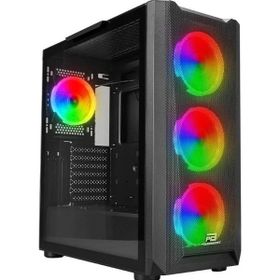PowerBoost VK-W001B ARGB Fanlı ATX Gaming Bilgisayar Kasası