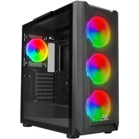 PowerBoost VK-W001B ARGB Fanlı ATX Gaming Bilgisayar Kasası