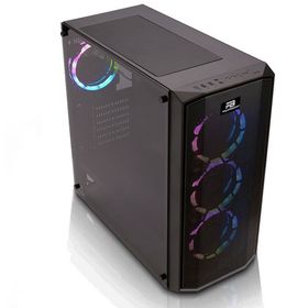 PowerBoost X58 USB 3.2 RGB ATX Mid Tower Siyah Kasa