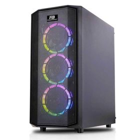 PowerBoost X58 USB 3.2 RGB ATX Mid Tower Siyah Kasa