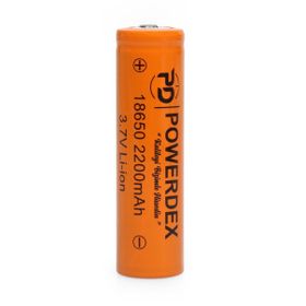 Powerdex 18650 3.7V 2200 mah Li-ion Şarjlı Pil