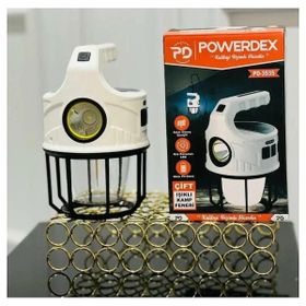 Powerdex PD-3535 Çift Işıklı Solar Şarjlı Kamp Lambası