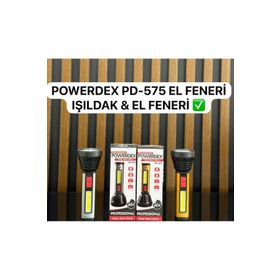 Powerdex PD-575 Profesyonel El Feneri