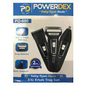 Powerdex PD-600 3'lü Tıraş Makinesi