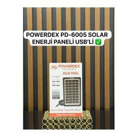 Powerdex PD-6005 9V 3.5W mAh Güneş Paneli