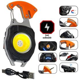 Powerdex PD-808 Çok Fonksiyonlu Mini Şarjlı El Feneri