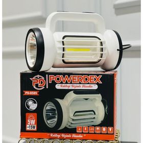 Powerdex PD-8585 Çift Işıklı Solar Şarjli El Feneri