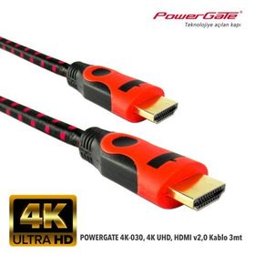 Powergate 4K-030 3 mt HDMI Kablo