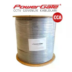 Powergate Cell 250 m 2+1 2x0.22+0.25 CCA CCTV Güvenlik Kablosu