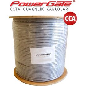 Powergate Cell 250 m 2+1 2x0.22+0.25 CCA CCTV Güvenlik Kablosu