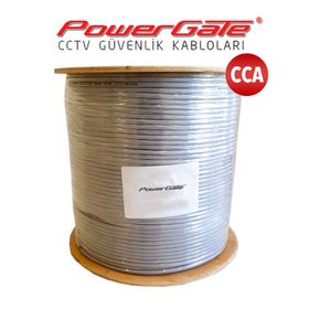 Powergate Cell 250 m 2+1 2x0.22+0.25 CCA CCTV Güvenlik Kablosu