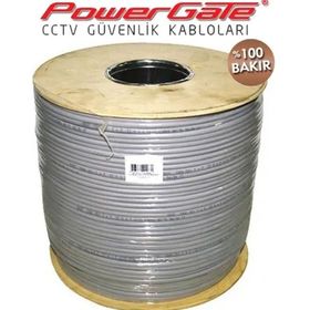 Powergate PRO 500 mt 2+1 Bakır CCTV Güvenlik Kablosu
