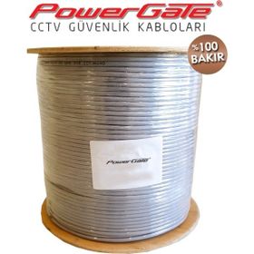 Powergate Via 250 m 2+1 2x0.22+0.22 CCTV Güvenlik Kablosu