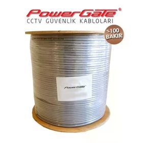 Powergate Via 250 m 2+1 2x0.22+0.22 CCTV Güvenlik Kablosu