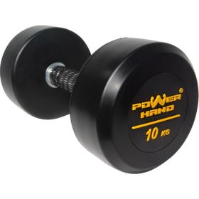 Powerhand 10 kg Kauçuk Kaplı Olimpik Dambıl