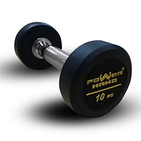 Powerhand 10 kg Profesyonel Kauçuk Kaplı Dambıl