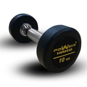 Powerhand 10 kg Profesyonel Kauçuk Kaplı Dambıl