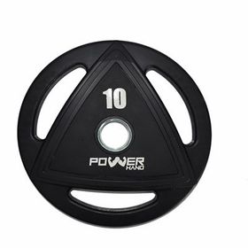 Powerhand 10 kg Profesyonel Kauçuk Kaplı Olimpik Plaka