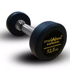 Powerhand 12.5 kg Profesyonel Kauçuk Kaplı Olimpik Dumbell