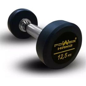 Powerhand 12,5 kg Kauçuk Kaplı Olimpik Dambıl