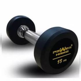 Powerhand 15 kg Profesyonel Kauçuk Kaplı Dambıl