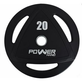 Powerhand 20 kg Profesyonel Kauçuk Kaplı Olimpik Plaka