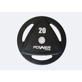 Powerhand 20 kg Profesyonel Kauçuk Kaplı Olimpik Plaka