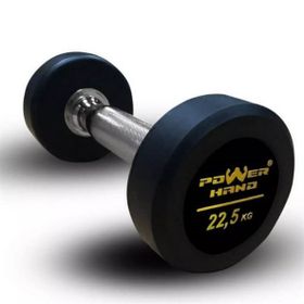 Powerhand 22.5 kg Profesyonel Kauçuk Kaplı Dambıl